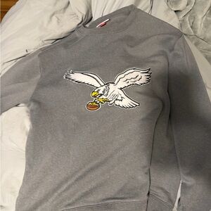 Eagles Mitchell and Ness sweatshirt size M